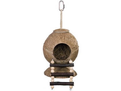 Nobby coconut house with ladder 31 x 11.5 cm