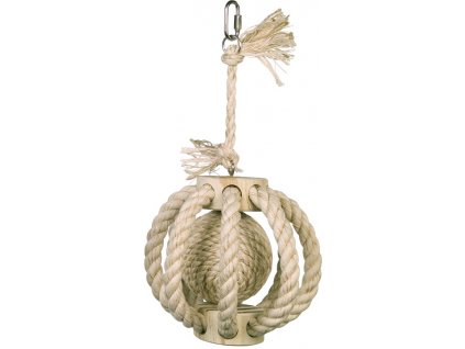 Nobby climbing ring cotton, sisal with ball 30 x 14 cm