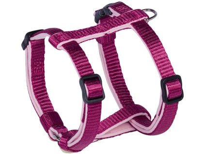 Nobby CLASSIC PRENO Mini harness neoprene raspberry XXS-S 30-40cm