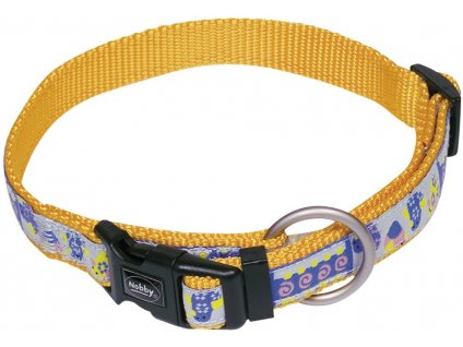 Nobby STYLE obojek nylon oranžový XS-S 22-32cm