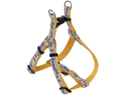 Nobby STYLE One Touch harness orange nylon M 50-65cm