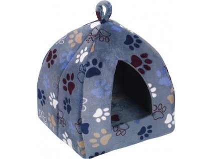 Koc polarowy Nobby Classic LISSI ciemnoszary 40x40x45cm