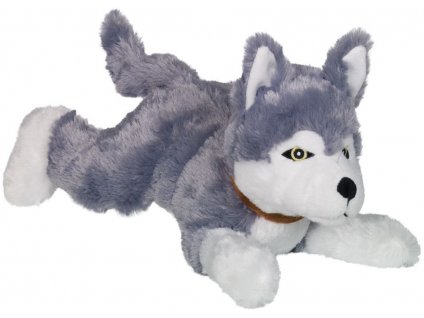 Nobby lying dog toy Husky 35 cm