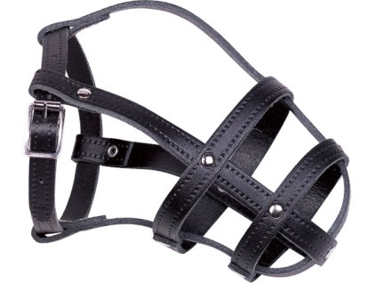 Nobby leather dog muzzle L-XL (12)