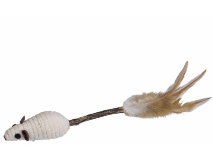 Nobby toy for cats Matatabi stick with mouse 14 cm