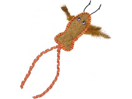 Nobby hračka pre mačky homár s pierkom a catnipom 11/29 cm