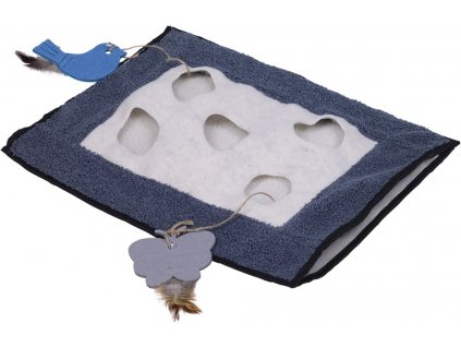 Nobby active cat toy blanket with hiding place 46x37cm