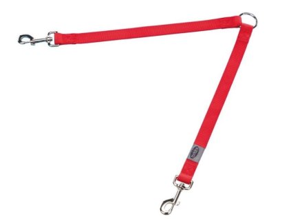 Nobby fork for leash red 2 x 40cm / 15mm