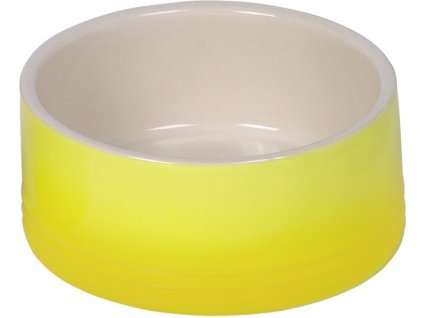 Nobby keramická miska GRADIENT žlutá 15,0 x 6,0 cm / 0,55 l