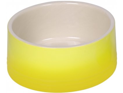 Nobby keramická miska GRADIENT žltá 18,0 x 7,0 cm / 1,10 l