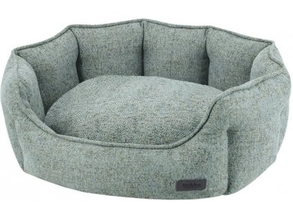 Pat oval confortabil Nobby NEVIS verde-gri 65x57x22cm + 3% SLEVA se Slevovým kupónem: bonus