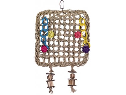 Nobby active toy for parrots seaweed grid 38 x 23 cm