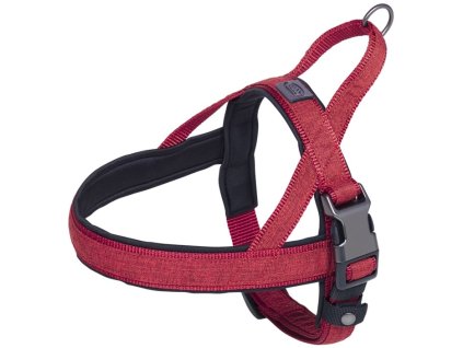 Nobby LINEN DELUXE nórsky postroj SM červená