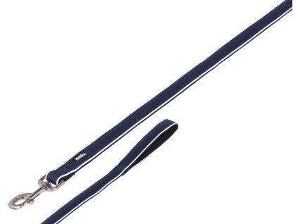 Nobby CAYO vodítko nylon-neopren modrá M-L 120cm