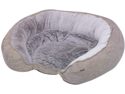 Łóżko ortopedyczne Nobby Classic Napo brązowe pianka memory 97 x 76 x 21 cm