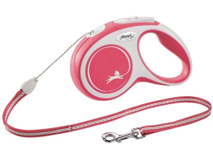 Smycz Flexi New Comfort S 5m/12kg czerwona