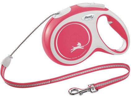 Smycz Flexi New Comfort M 8m/20kg czerwona