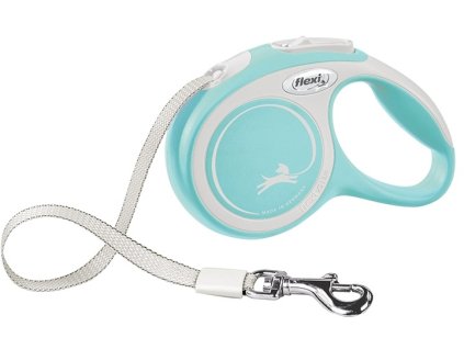 Cureaua de lesa Flexi New Comfort XS 3m/12kg albastru deschis