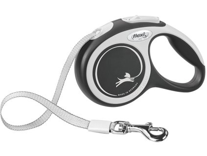 Flexi New Comfort XS leash strap 3m/12kg black