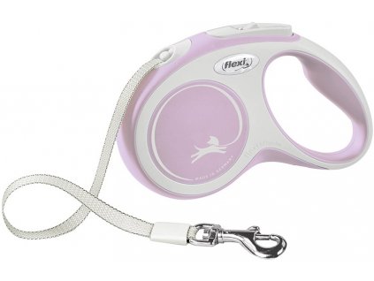 Banda de lesa Flexi New Comfort S 5m/15kg roz