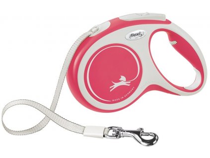 Flexi New Comfort M leash tape 5m/25kg red