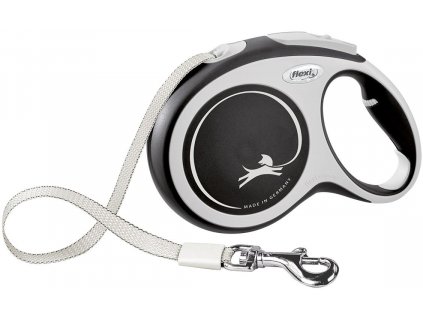 Flexi New Comfort L vodítko opasok 8m/50kg čierna
