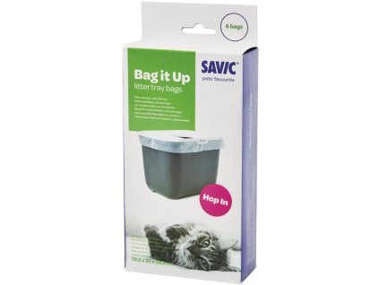 Savic Hop In macskaalom zsákok 6 db