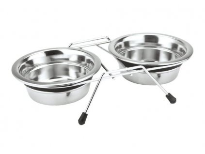 Stojak ze stali nierdzewnej Nobby 2 x 2500ml / 24cm  + 3% SLEVA se Slevovým kupónem: bonus