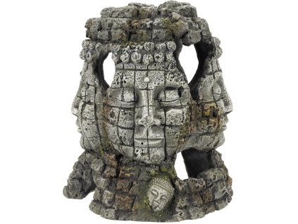 Nobby akvárium dekoráció Rujna arcokkal 17,5 x 16 x 20,5 cm  + 3% SLEVA se Slevovým kupónem: bonus