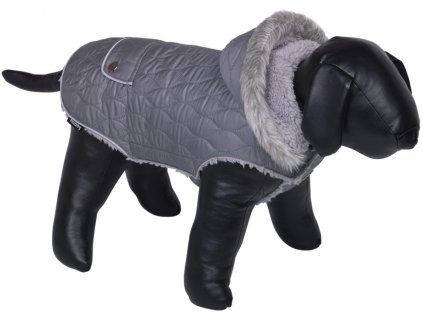 Nobby POLAR obleček pro psa s kapucí 44cm šedá  + 3% SLEVA se Slevovým kupónem: bonus