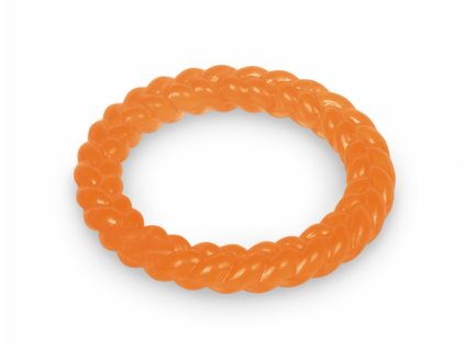 Nobby TRP Ring hračka aportovací kruh 14,5 cm oranžová