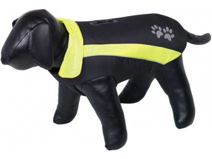 Nobby SABI reflective dog suit black-yellow 44cm