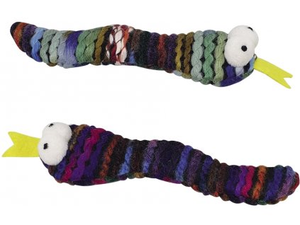 Nobby hračka pro kočky Šustivý hadi s Catnipem 2ks 16cm  + 3% SLEVA se Slevovým kupónem: bonus