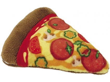 Nobby hračka pre mačky Plyšová pizza s Catnipom 9cm