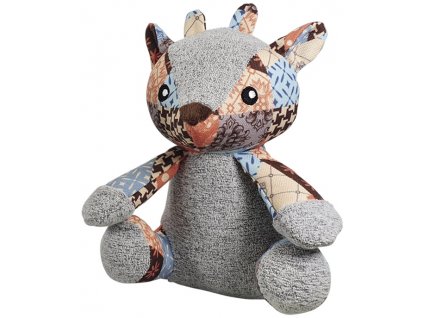 Nobby hračka pre psov Jeleň Patchwork 20 cm