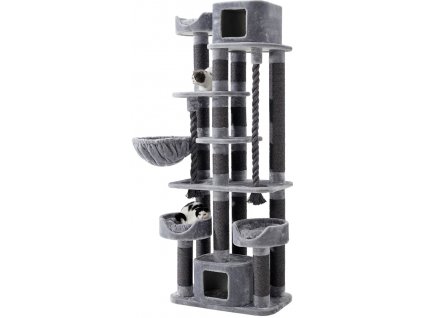 Nobby poschodové škrabadlo Kyla pre mačky 209cm tmavo šedá