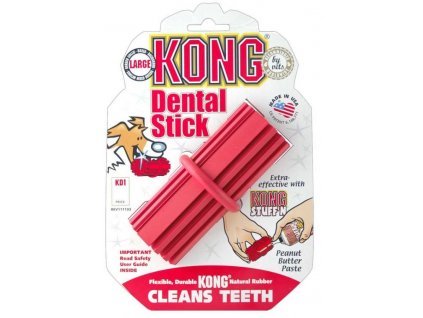 Kong Dental Stick Medium dentální hračka 9cm