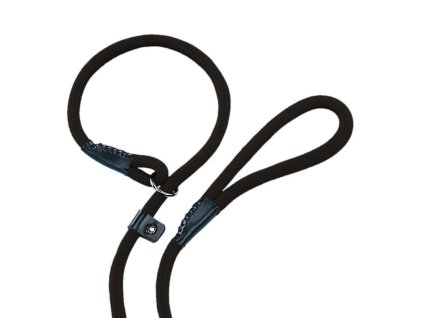 Nobby FUN leash with collar 170cm / 9mm black
