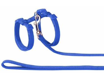 Nobby cat harness and leash blue