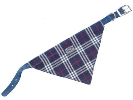 Nobby Scarf obojek se šátkem pro psa 57cm modrá