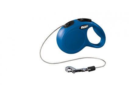 Flexi NEW CLASSIC XS kábel 3m/8kg kék