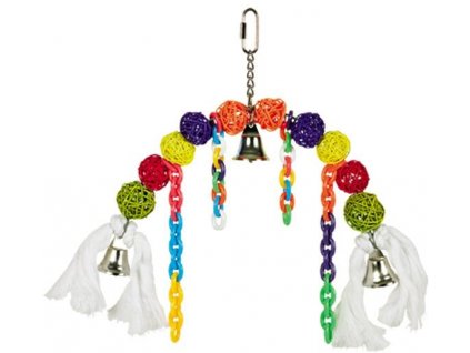 Nobby hanging toy for parrots wicker balls 22x25cm