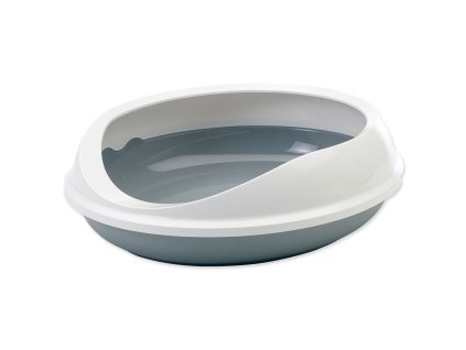 Toilet Savic Figaro gray-white 55x48.5x15.5cm