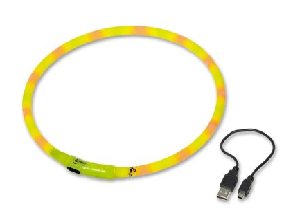 Nobby Led Visible fénygyűrű szilikon sárga 70cm  + 3% SLEVA se Slevovým kupónem: bonus