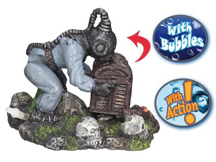 Nobby Aquarium Belüftungsdeko Taucher 14 x 8,5 x 11,5 cm  + 3% SLEVA se Slevovým kupónem: bonus