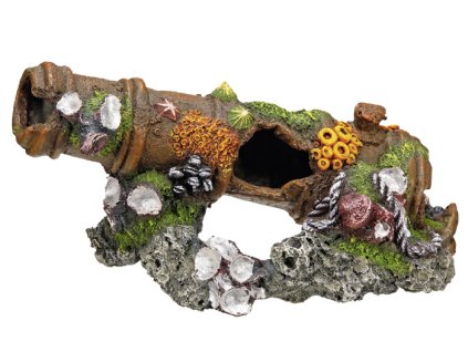 Nobby Aquarium-Dekorationskanone 24 x 11,5 x 11,5 cm  + 3% SLEVA se Slevovým kupónem: bonus