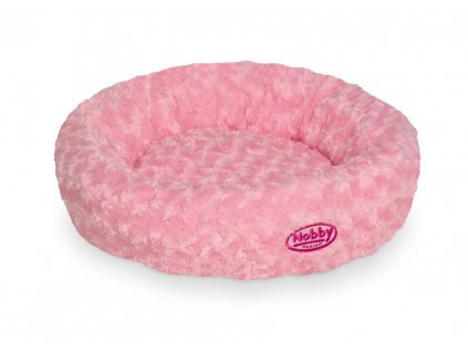 Nobby Arusha ružový pelech donut 45cm