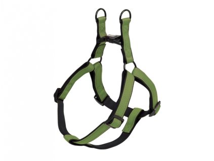 Nobby Classic Reflect Soft reflexný postroj L 60-86cm zelená