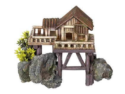 Domek dekoracyjny do akwarium Nobby 23 x 12,3 x 17 cm  + 3% SLEVA se Slevovým kupónem: bonus