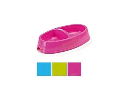 Savic Picnic műanyag dupla tál 2x400ml